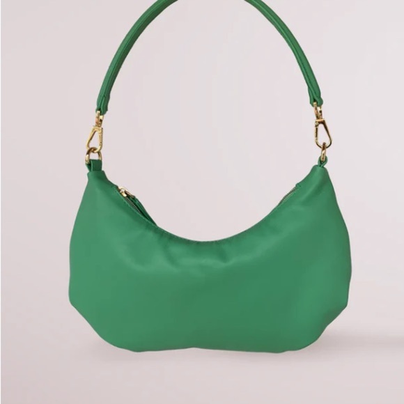 Blame lilac small green shoulder purse new with tags - Picture 1 of 8